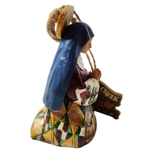 Jim Shore Heartwood Creek Virgin Mary JOY TO THE WORLD Nativity By Enesco - Picture 4 of 7